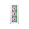 Cooler Master Elite 301 White ARGB Mini Tower PC Case White | Liquid Cooling Support