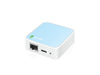 TP-Link 300Mbps Wireless N Nano Router wireless router Fast Ethernet Single-band (2.4 GHz) 4G Blue, White