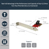 StarTech.com x4 PCI Express to SFF-8643 Adapter for PCIe NVMe U.2 SSD