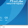 iiyama ProLite XB2797QSU-W1 computer monitor 68.6 cm (27") 2560 x 1440 pixels Quad HD LED White