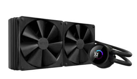NZXT Kraken 280 AIO Liquid Cooler | 280mm 1500 RPM 99.68 CFM PWM Black