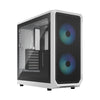 Fractal Design Focus 2 RGB PC Case White | Liquid Cooling Support