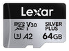 Lexar Professional SILVER PLUS microSDXC UHS-I Card