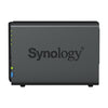 Synology DiskStation DS223 Mini Tower NAS with 2 x 6TB HAT3300 Drives | 2-bay, HDD & SSD, Realtek CPU, 2 GB GB RAM, 1 x LAN Ports