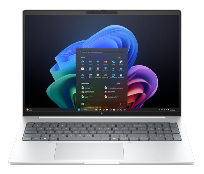 HP EliteBook 8 G1i 16 inch Notebook Next Gen AI PC Wolf Pro Security Edition Copilot+ PC Intel Core Ultra 7 256V Laptop 40.6 cm (16") WUXGA 16 GB LPDDR5x-SDRAM 512 GB SSD Wi-Fi 7 (802.11be) Windows 11 Pro