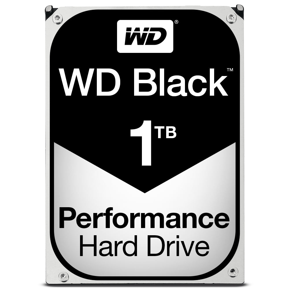 Western Digital  Internal Hard Drive  Black 3.5" 1000 GB Serial ATA III