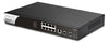 Draytek P2100 Managed L2+/L3 Gigabit Ethernet (10/100/1000) Power over Ethernet (PoE) 1U Black, Silver