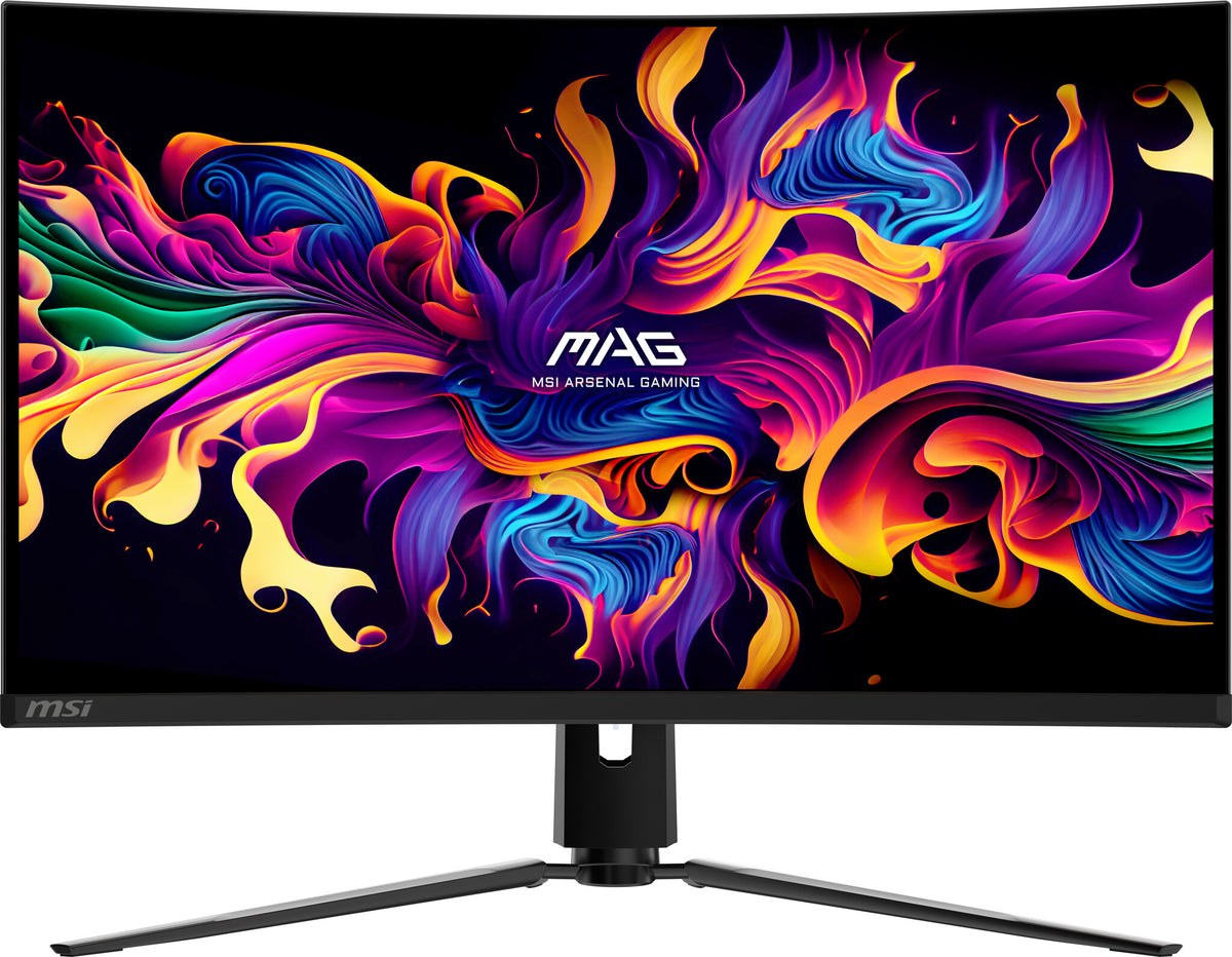 MSI MAG 321CUP QD-OLED 32" 4K Ultra HD Curved Gaming Monitor | 3840 x 2160 165Hz USB-C HDMI DP