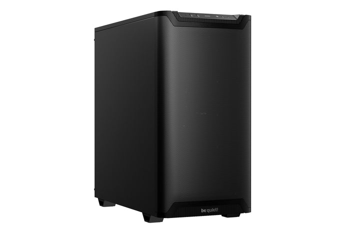 be quiet! PURE BASE 501 Airflow Black Midi Tower PC Case Black | Liquid Cooling Support