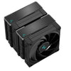 DeepCool AK620 ZERO DARK CPU Cooler | 120mm 1850 RPM 68.99 CFM PWM Fluid Dynamic Bearing (FDB) Intel & AMD Compatible Black