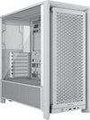 Corsair FRAME 4000D Midi Tower PC Case White | Liquid Cooling Support