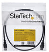 StarTech 1m Black SuperSpeed USB 3.0 Extension Cable A to A - M/F