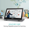 ASUS BR1100F-C41XA-3Y 11.6" Touch 2-in-1 Educational Laptop | Intel Celeron N N4500 4 GB 128 GB eMMC Win 11 Pro Education