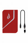 SureFire PyroDrive Gaming SSD USB 3.2 Gen 1 2TB Red