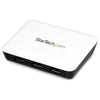 StarTech USB 3.0 to Gigabit Ethernet NIC Network Adapter with 3 Port Hub - White