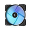 Fractal Design Aspect 14 RGB PWM Case Fan | 140mm 1700 RPM 78 CFM RGB Rifle bearing Black