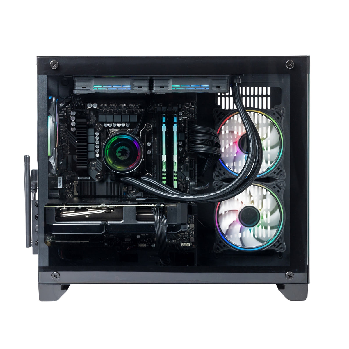 Get Rxd Viper GTR Gaming Viper - Ryzen 7 7800X3D, RX 9070 XT, 32GB RAM – Gotraka