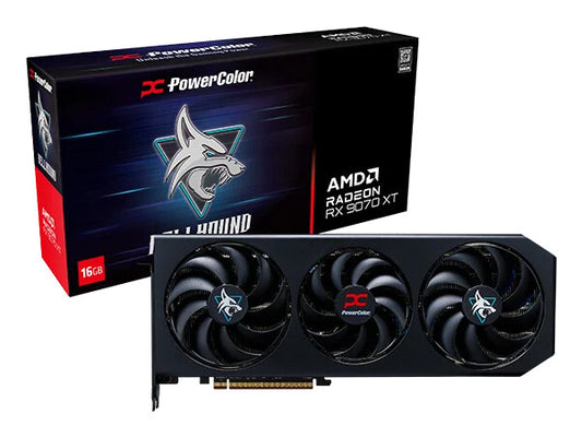 PowerColor Radeon RX 9070 XT 16 GB GDDR6 Overclocked Graphics Card | PCIe 5.0 x16 | 3 x DP and 1 x HDMI | Active Cooling