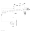 Neomounts by Newstar monitor desk mount