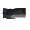 CHERRY KC 4500 ERGO Keyboard | Wired, QWERTY, Black