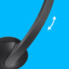 Logitech H340 Headset Wired Head-band Office/Call center USB Type-A Black