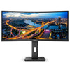 Philips B Line 346B1C/00 34" Quad HD Curved Monitor | 3440 x 1440 100Hz USB-C HDMI DP