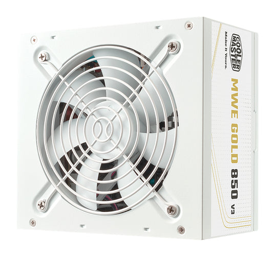 Cooler Master MWE Gold 850 V3 ATX 3.1 White Edition Non-Modular power supply unit 850 W 24-pin ATX