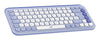 Logitech POP Icon Combo Keyboard | Wireless, QWERTY, Lilac, Mouse Included