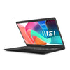 MSI Modern 15 H C2RMG-282UK Intel Core 5 210H Laptop 39.6 cm (15.6") Full HD 16 GB DDR4-SDRAM 512 GB SSD Wi-Fi 6E (802.11ax) Windows 11 Home Black