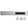 StarTech.com USB 3.0 Docking Station - Dual Monitor Laptop Docking Station with HDMI & DVI/VGA Video - 6-port USB 3.1 Gen 1 5Gbps Hub, GbE, Audio - Universal Type-A Dock - Windows & Mac