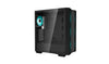DeepCool CC560 Midi Tower PC Case Black | Liquid Cooling Support