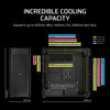 Corsair 9000D RGB AIRFLOW Full Tower PC Case Black | Liquid Cooling Support