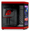 HYTE Y70 Touch Infinite Midi Tower PC Case Black, Cherry colour | Liquid Cooling Support