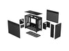 ASUS Prime AP201 MicroATX Mini Tower PC Case Black | Liquid Cooling Support