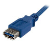 StarTech 1m Blue SuperSpeed USB 3.0 Extension Cable A to A - M/F
