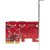 StarTech.com SATA PCIe Card - 6 Port PCIe SATA Expansion Card - 6Gbps - Low/Full Profile - Stacked SATA Connectors - ASM1166 Non-Raid - PCI Express to SATA Converter