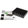 StarTech 5 Port Unmanaged Industrial Gigabit Ethernet Switch - DIN Rail / Wall-Mountable