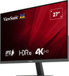 Viewsonic VA VA2708-4K-HD 27" 4K Ultra HD Monitor | 3840 x 2160 60Hz HDMI DP