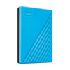 Western Digital My Passport 4 TB Encrypted External HDD | USB 3.2  Blue