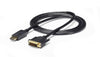 StarTech 6ft (1.8m) DisplayPort to DVI Cable - 1080p Video - DisplayPort to DVI Adapter Cable - DP to DVI-D Converter Single Link - DP to DVI Monitor Cable - Latching DP Connector