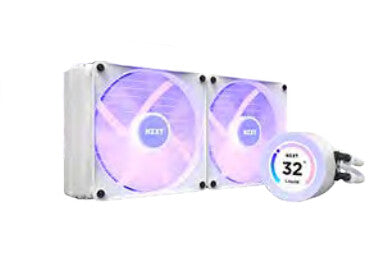 NZXT Kraken Elite 280 RGB AIO Liquid Cooler | 280mm 1500 RPM 90.79 CFM PWM RGB White