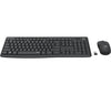 Logitech MK295 Silent Wireless Combo Keyboard | Wireless, QWERTY, Graphite, Mouse Included