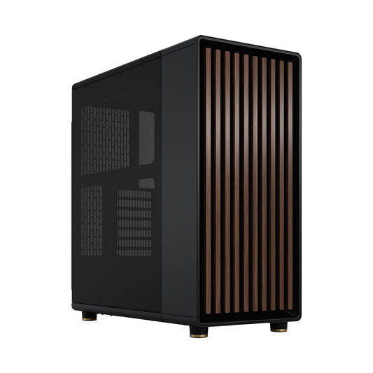 Fractal Design North Midi Tower PC Case Black | Liquid Cooling Support