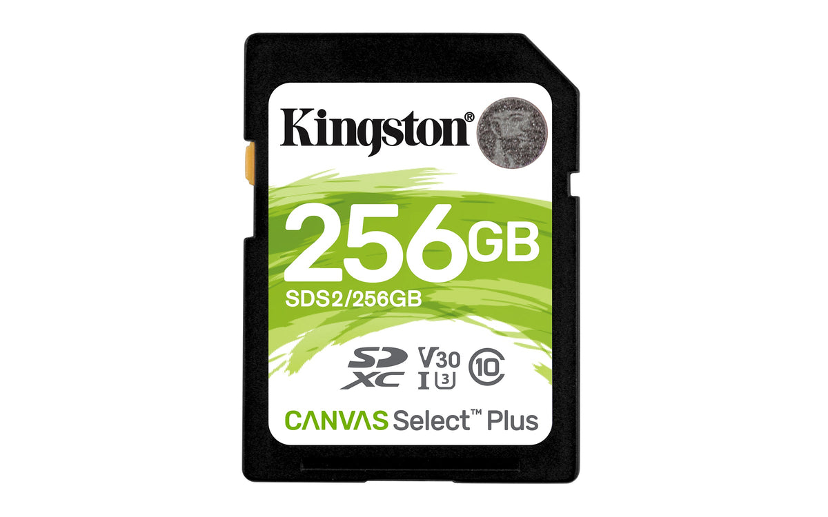 Kingston Technology Canvas Select Plus 256 GB SDXC UHS-I Class 10