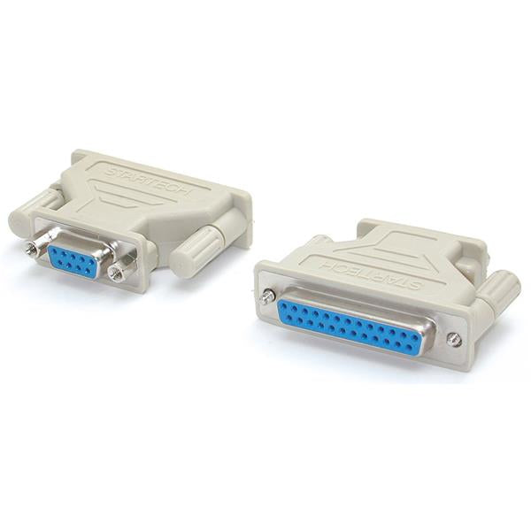 StarTech.com DB9 to DB25 Serial Cable Adapter - F/F