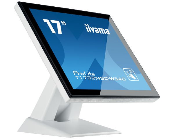 iiyama ProLite T1732MSC-W5AG computer monitor 43.2 cm (17") 1280 x 1024 pixels LED Touchscreen White