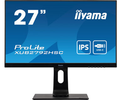 iiyama ProLite XUB2792HSC-B1 computer monitor 68.6 cm (27") 1920 x 1080 pixels Full HD LED Black