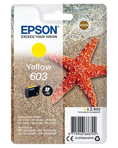 Epson C13T03U44010 ink cartridge 1 pc(s) Original Standard Yield Yellow