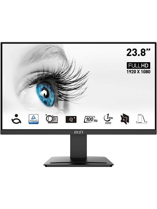 MSI Pro MP2412 computer monitor 60.5 cm (23.8") 1920 x 1080 pixels Full HD Black