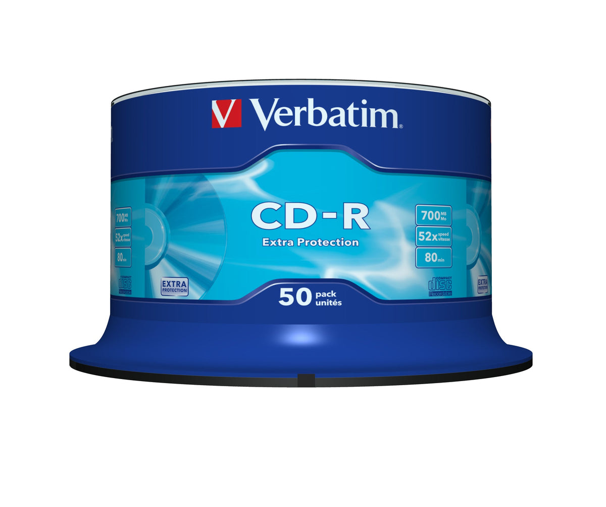 Verbatim Blank CD CD-R Extra Protection 700 MB 50 pc(s)